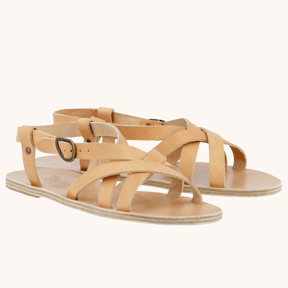 NWT Men's Ancient Greek Sandals Myrtos Natural - Picture 3 of 3